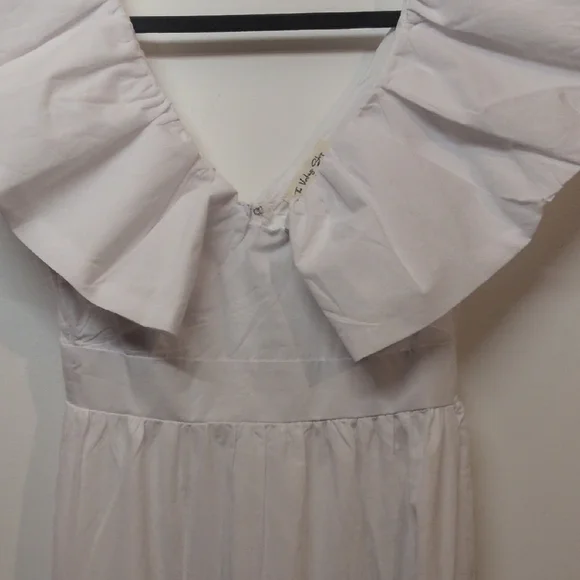 The Vintage Shop White Ruffled Tiered Maxi Dress - Picture 3 of 6